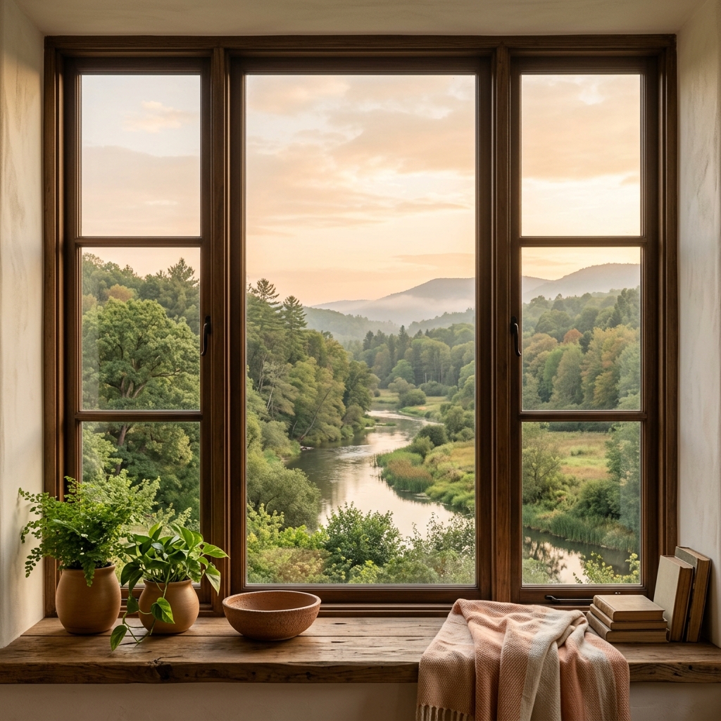 Peaceful retreat setting