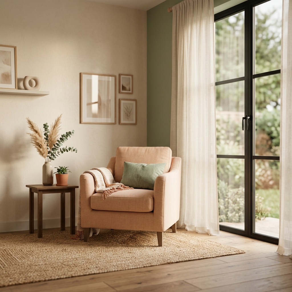 Calm counselling room